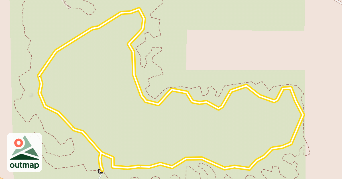Map of Cross Country Ski Trail