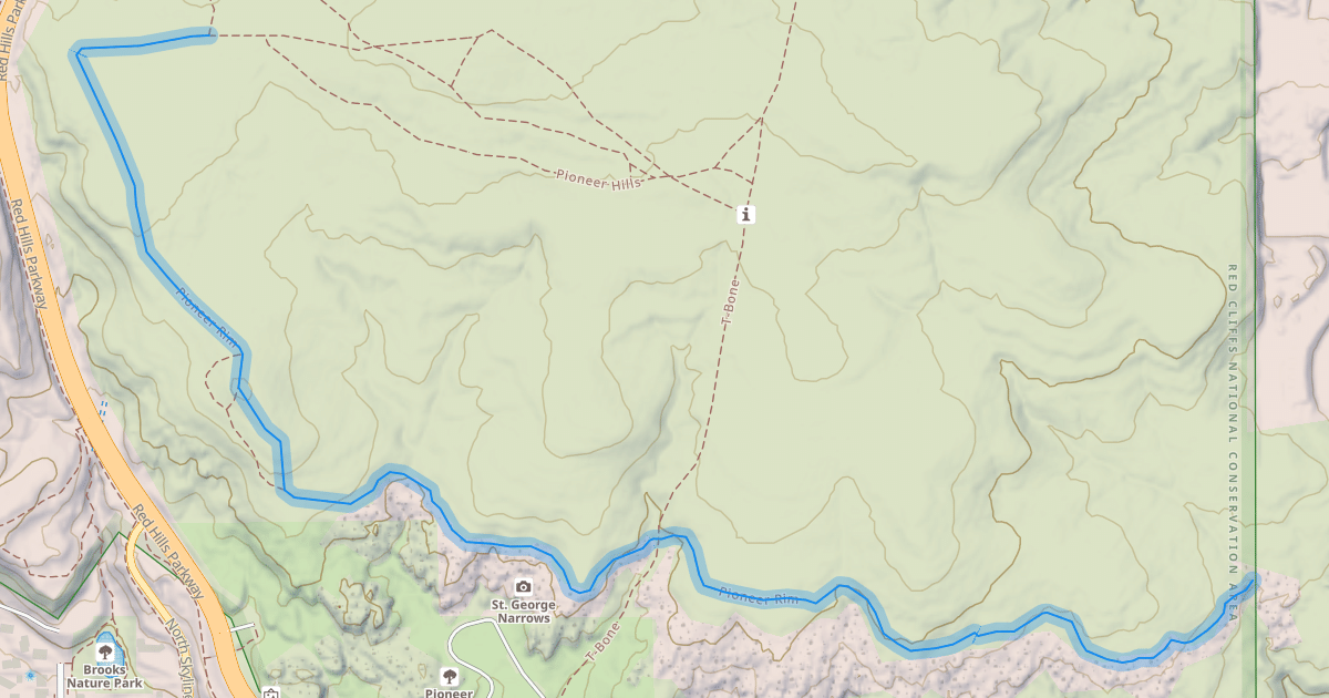 Map preview of Pioneer Rim