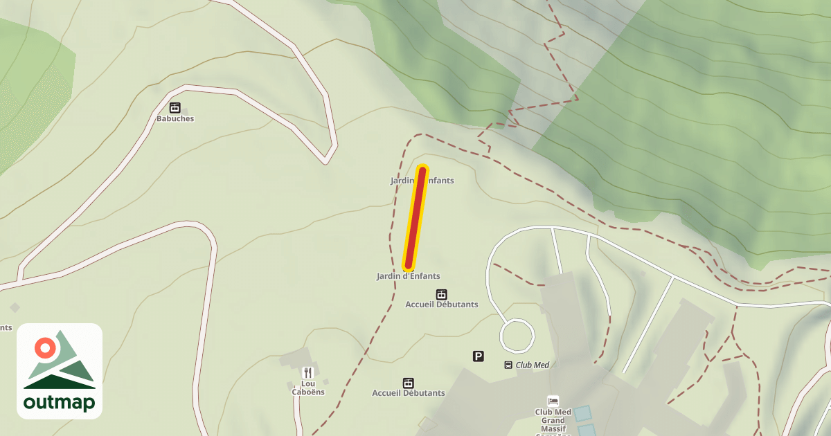 Map of Jardin d'Enfants