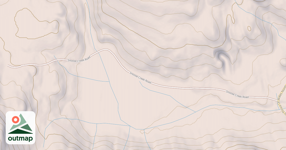 Map of SNOOSE CREEK
