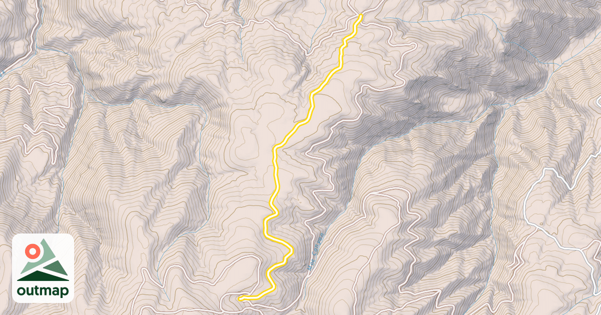 Map of Moe Ridge Road
