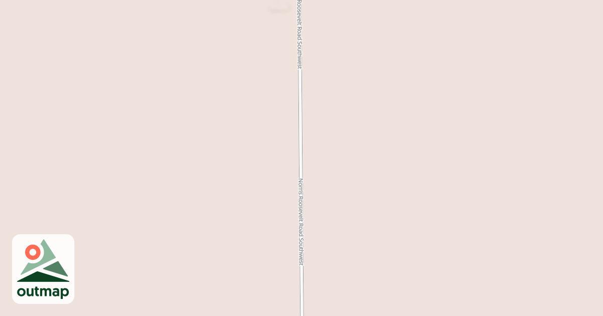 Map of Warroad/Roseau Trails