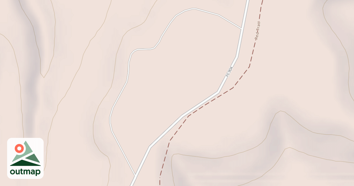 Map of USFS Motor Vehicle Use Map Roads {A3F07A3A-D81F-4CAC-98ED-996168A7C8CC}