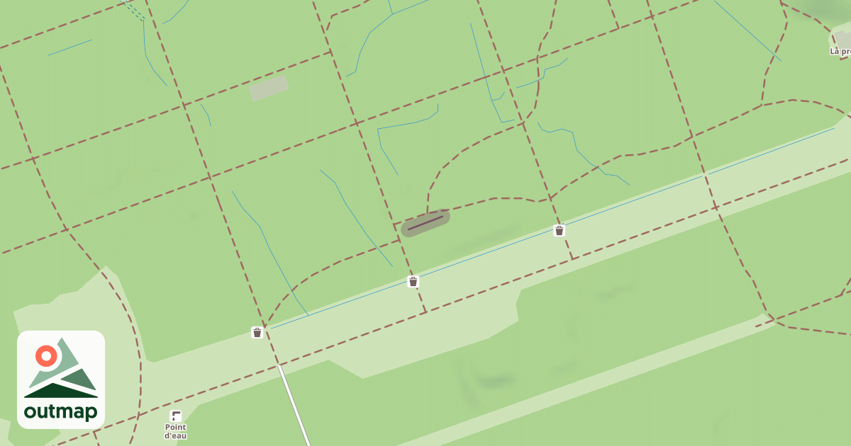 Map of Ancien mur de protection