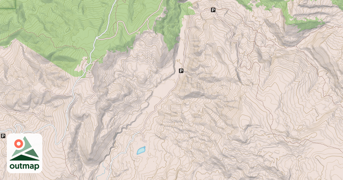 Map of DITCH CREEK
