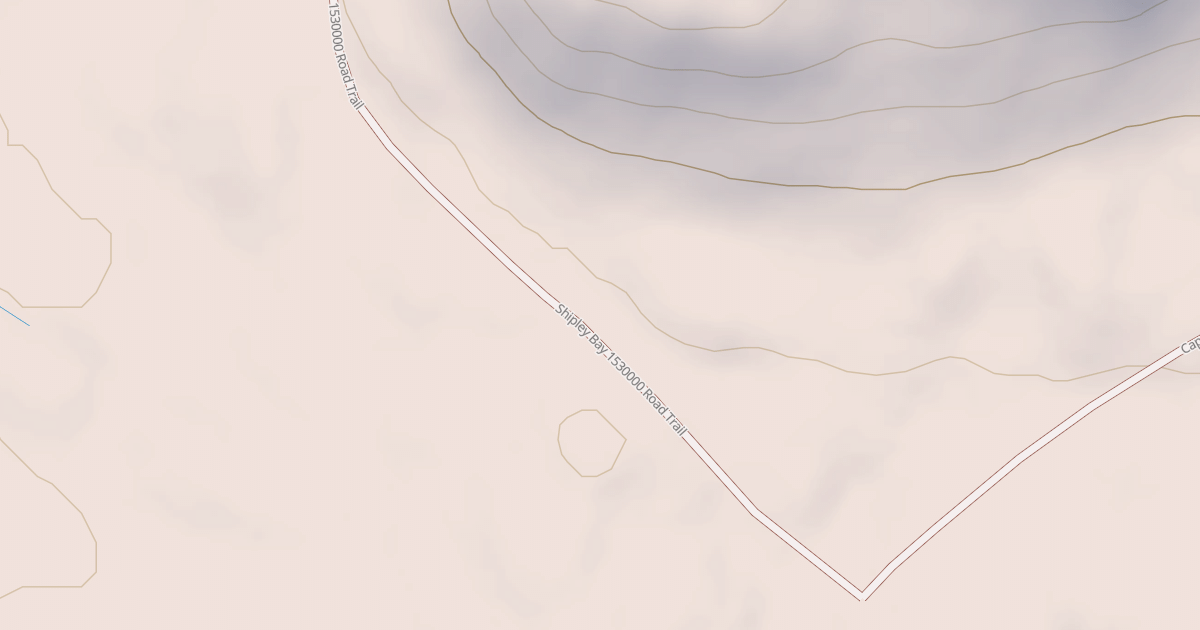Map preview of SHIPLEY BAY  1530000 ROAD