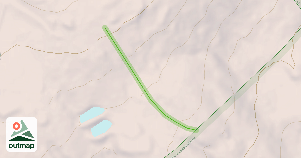 Map of Ralph's Run (The Walrus)