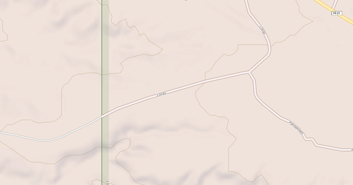 Map preview of LORAS