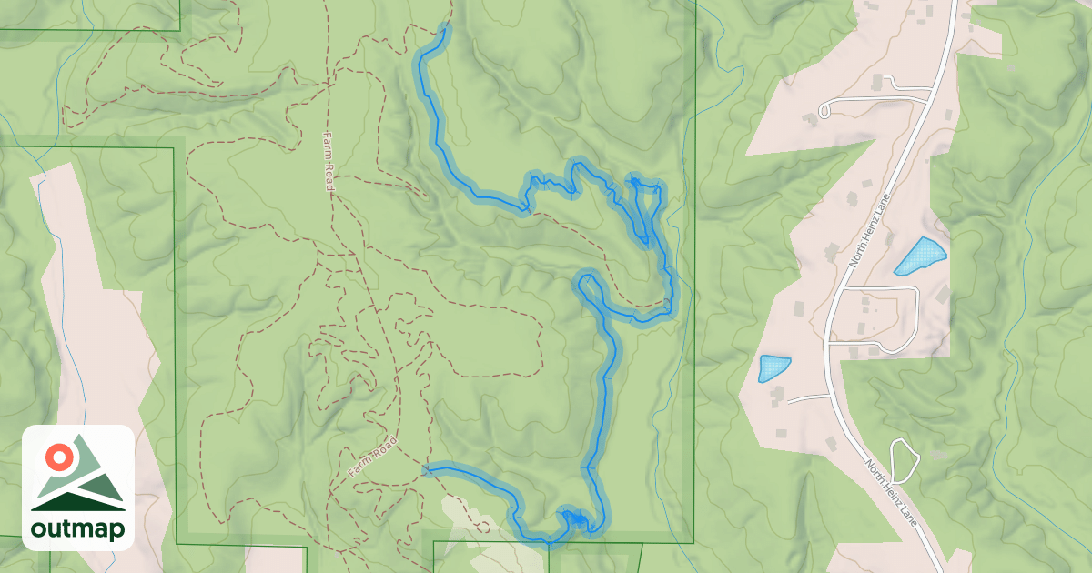 Map of Cowardly Lion - Kinsey Park