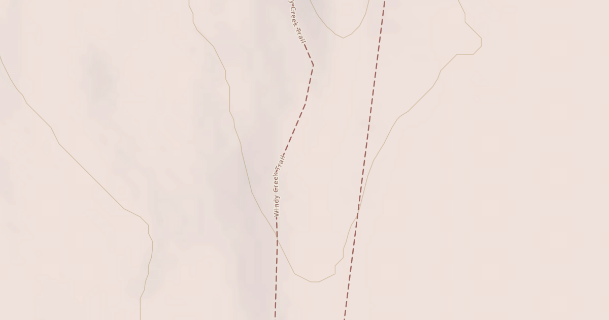 Map preview of Windy Creek Subsistence Ohv Trail