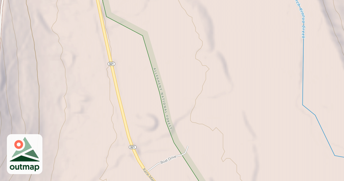 Map of Snowmobile Connector Graybill