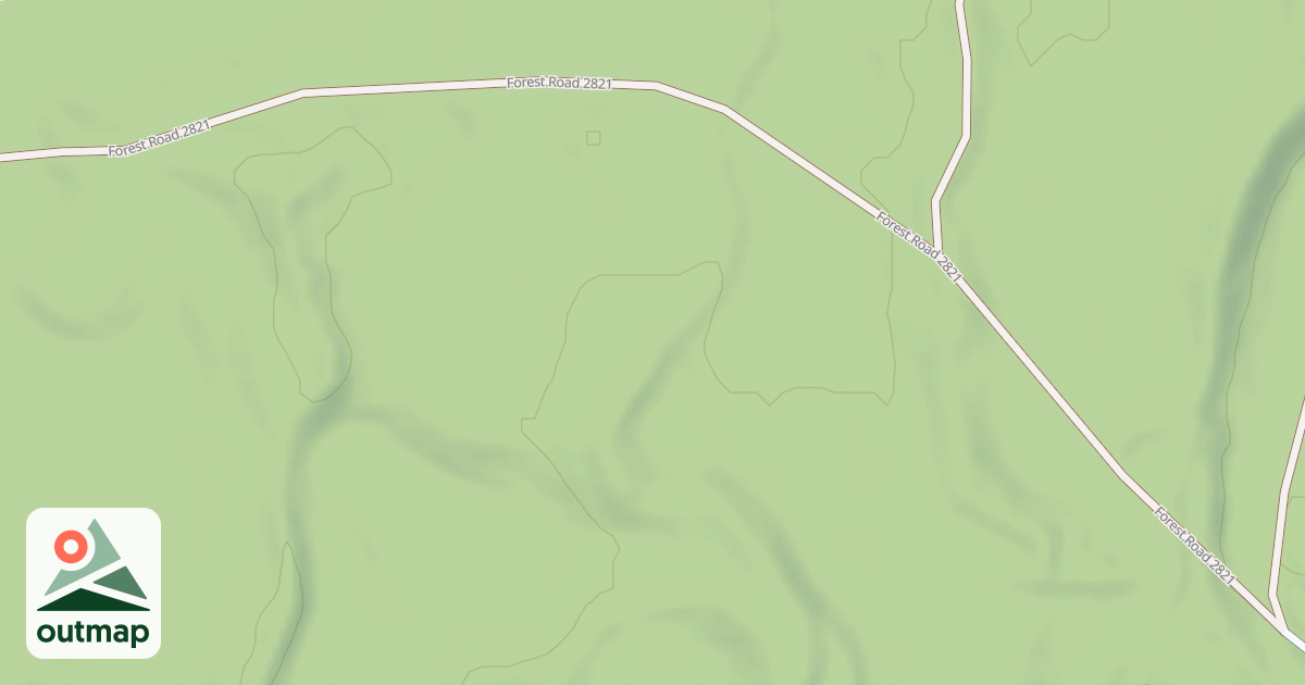 Map of FR 2821A