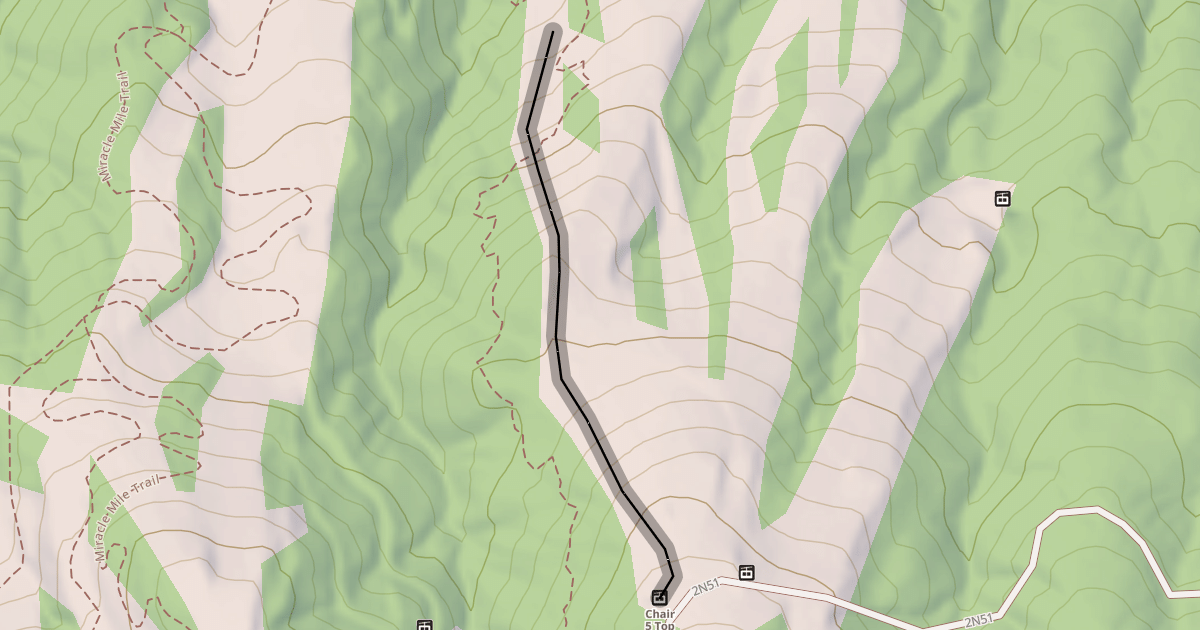 Map preview of Side Chute