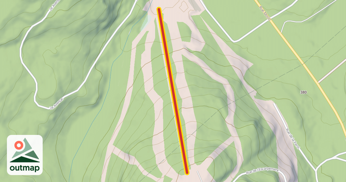 Map of Chairlift