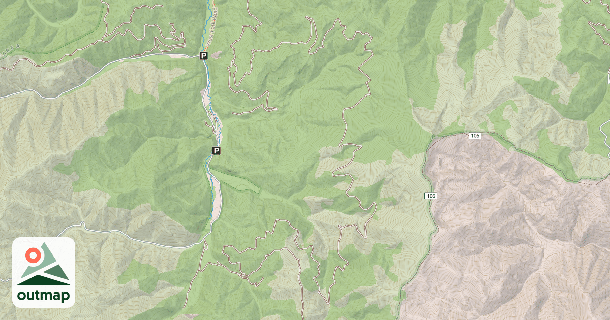 Map of (FDR) THUNDER MTN-JOHNSON