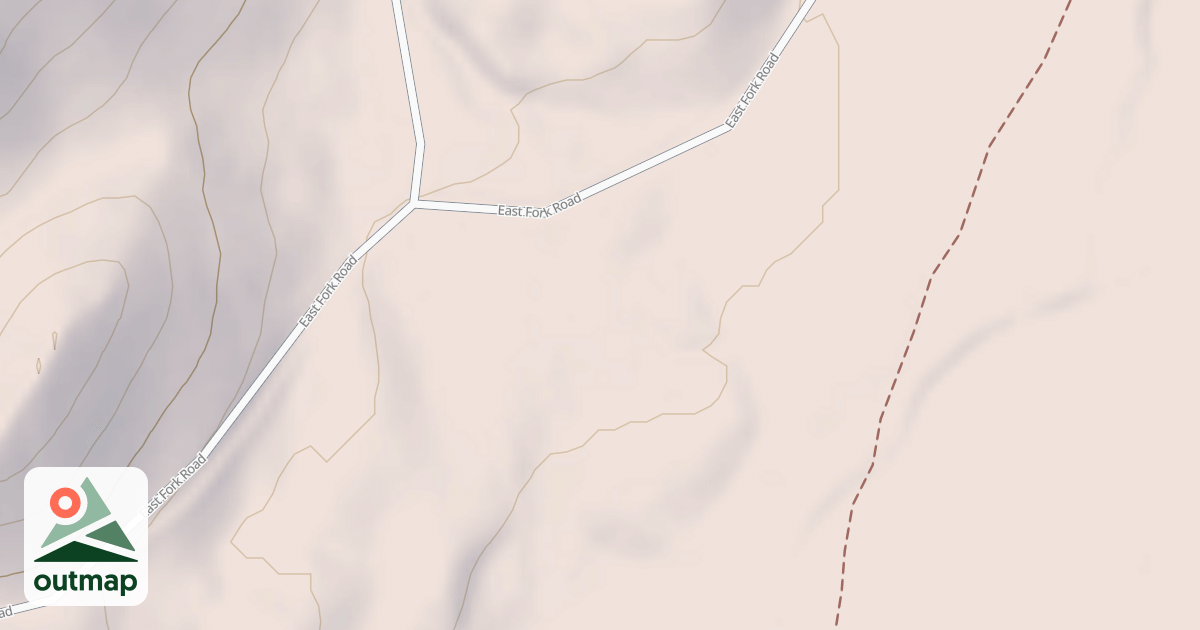 Map of EAST FORK GUARD STATION