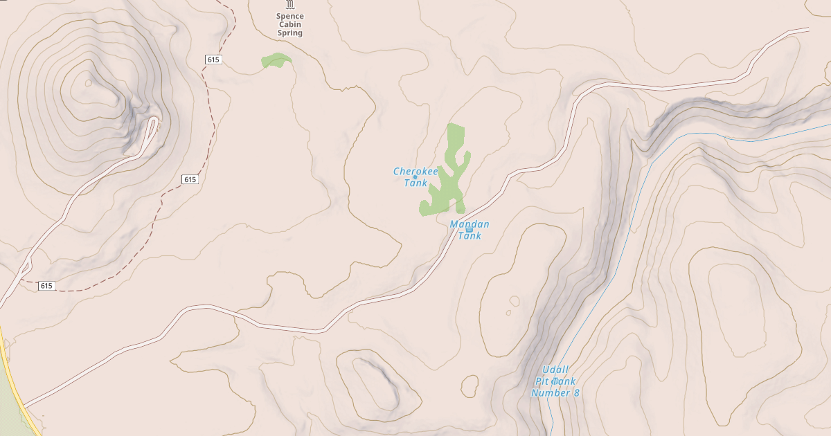 Map preview of NORTH FORK TS.