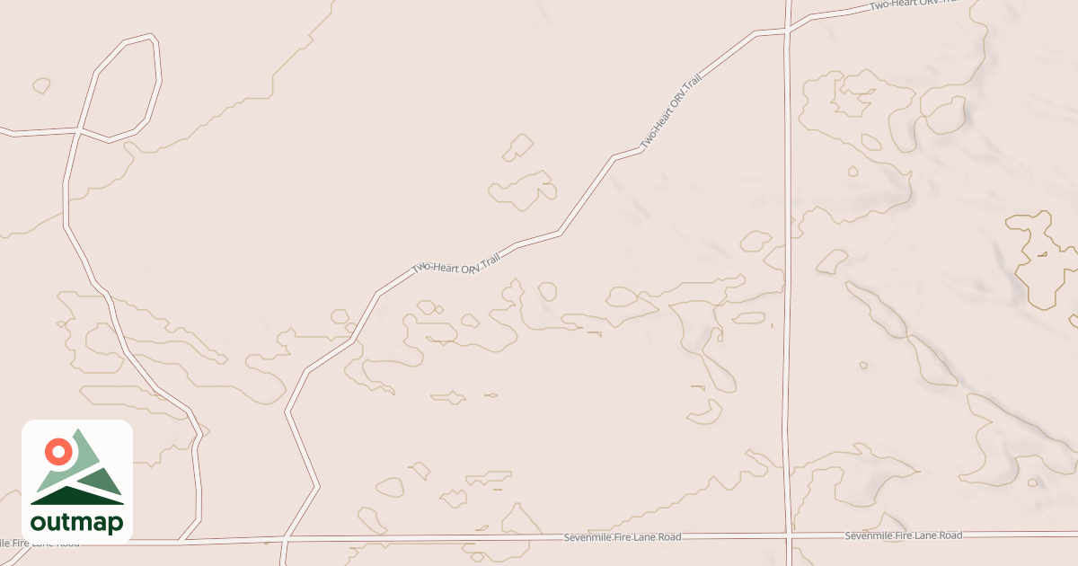 Map of Two-heart Trail