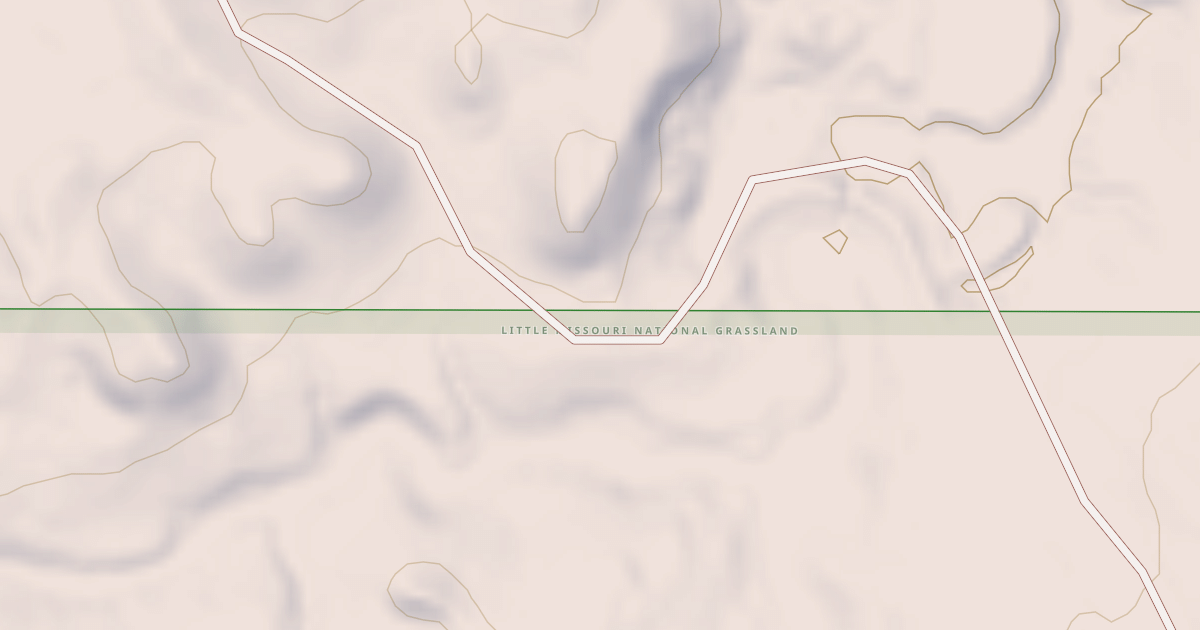 Map preview of (FDR) W FLAT BUTTE