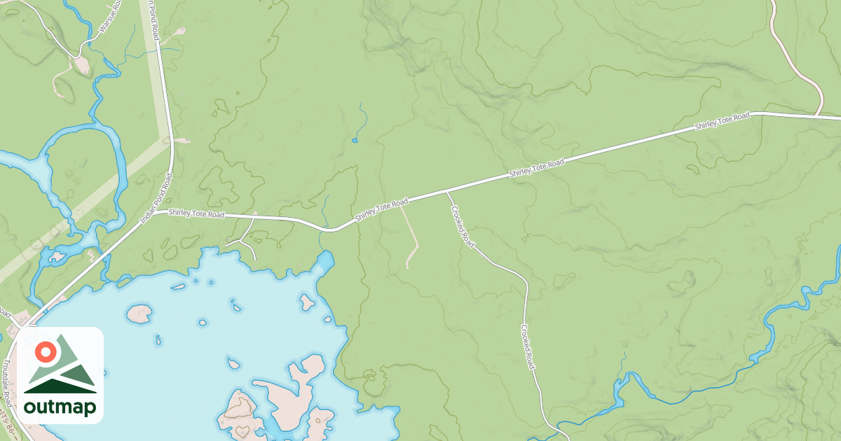 Map of Maine Statewide ATV Trails 239