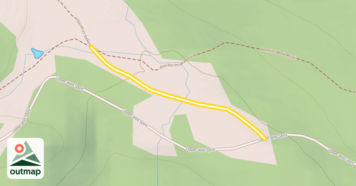 Map of Meadows Loop