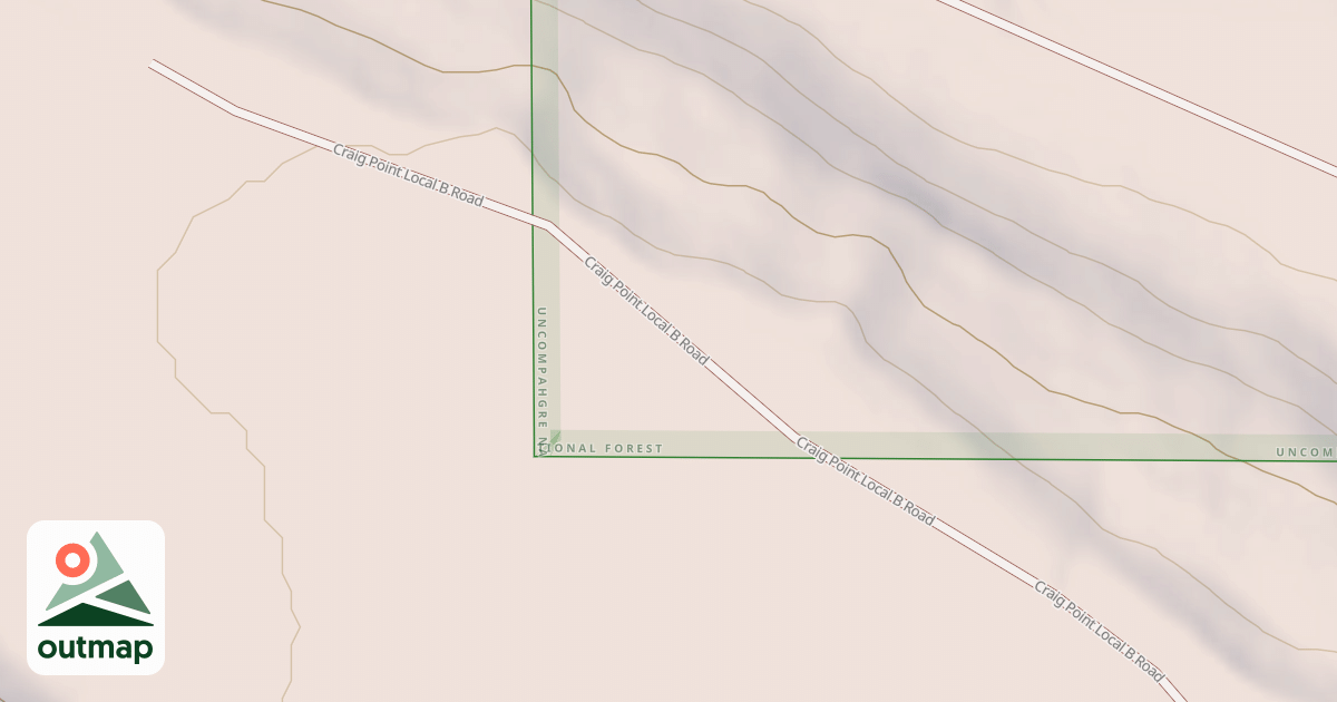 Map of CRAIG POINT LOCAL B