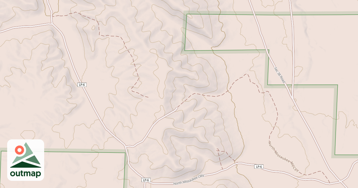 Map of North Missaukee Trail