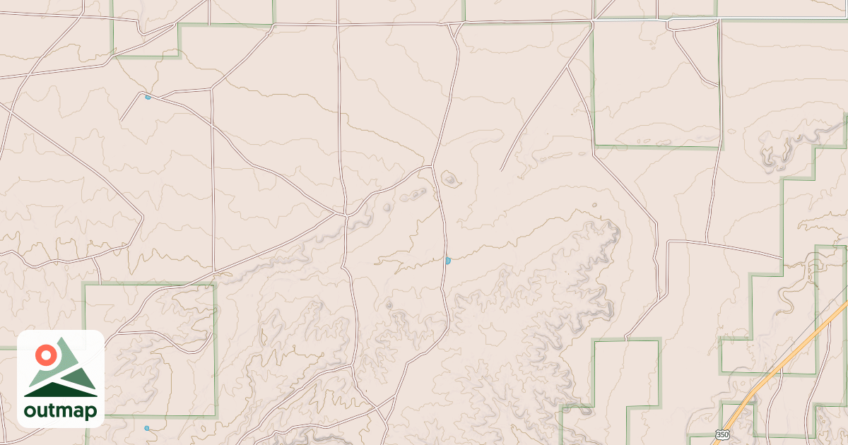 Map of FREDDY RESERVOIR A