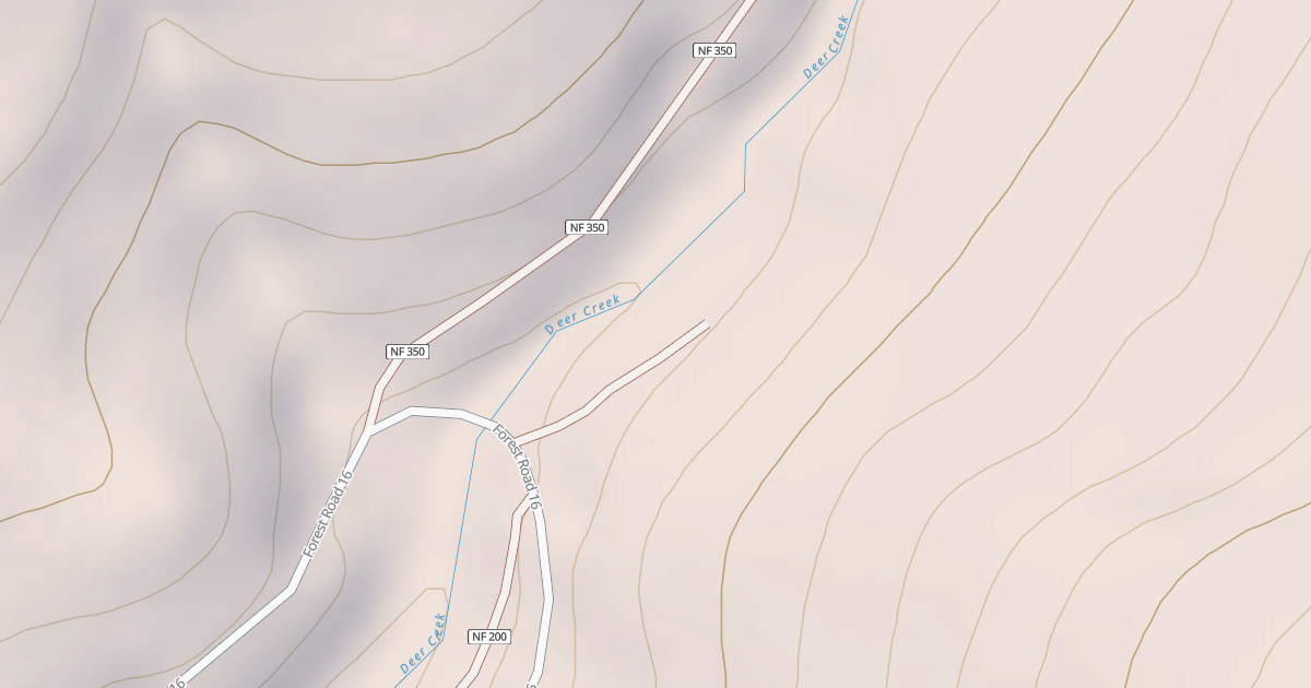 Map preview of USFS Motor Vehicle Use Map Roads {17CE197C-4DC8-4BBC-8A79-95837E31343B}