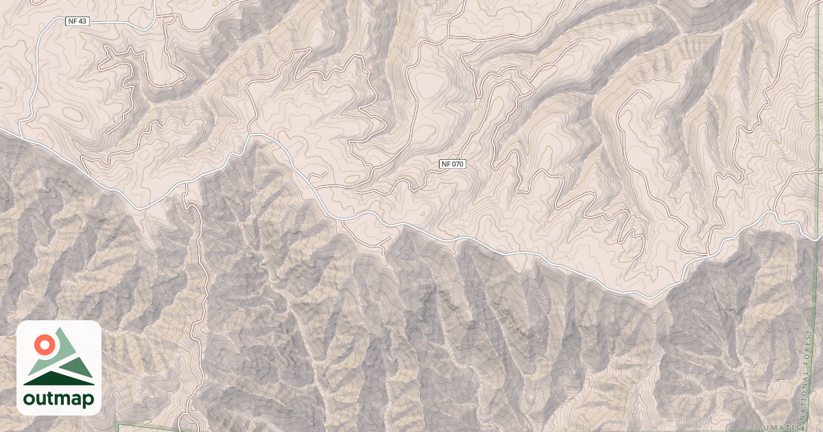 Map of WENATCHEE-BIG BUTTE