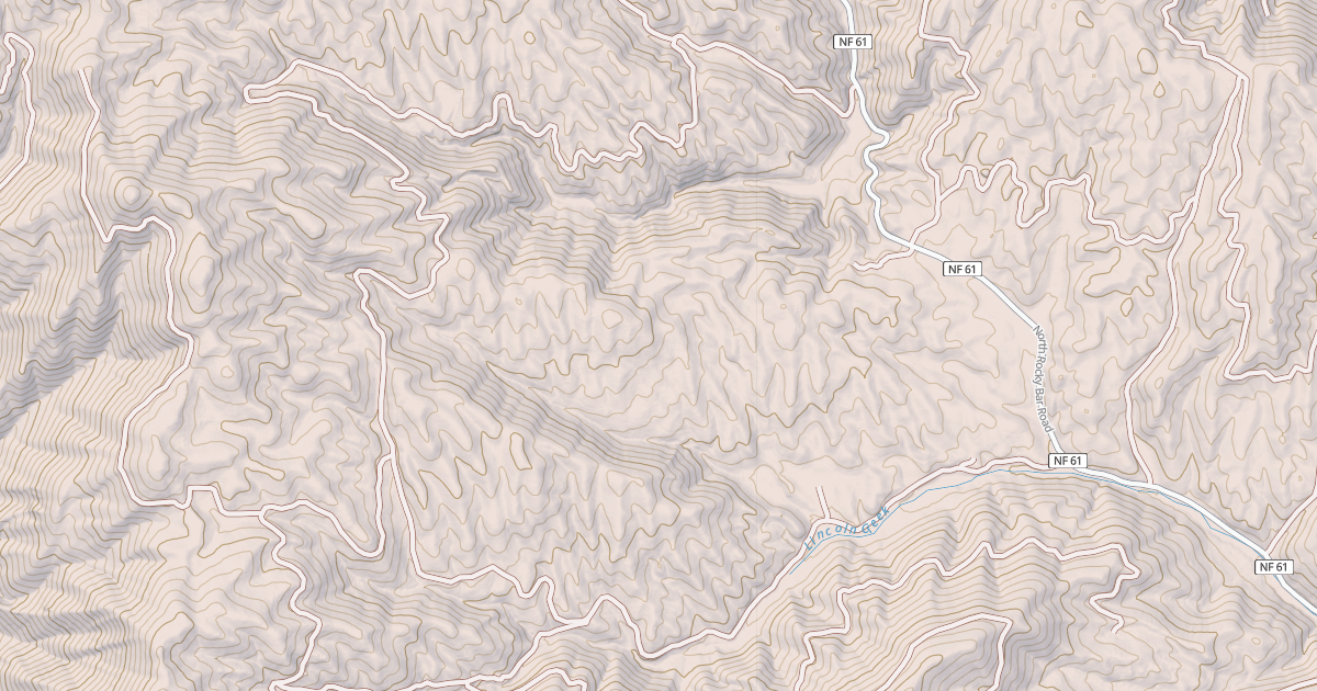Map preview of LINCOLN CREEK LOOP