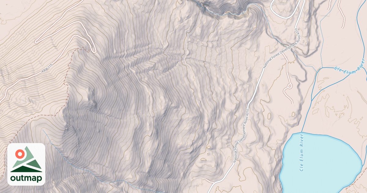 Map of LAKE SIDE