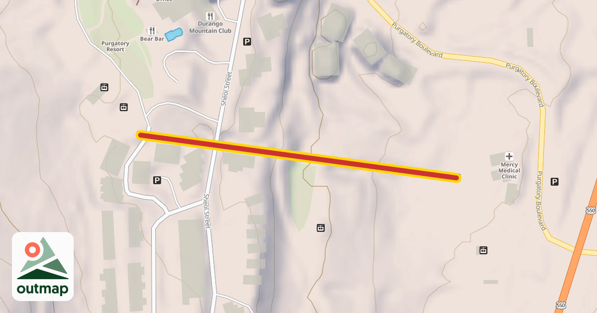Map of Graduate Lift #7