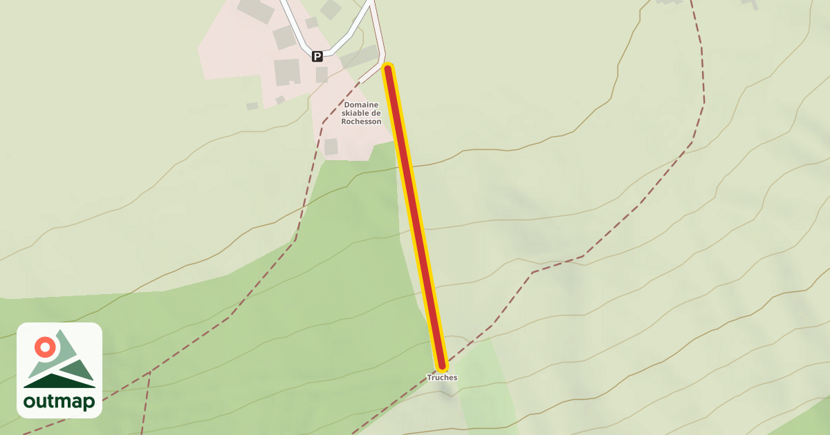 Map of Truches