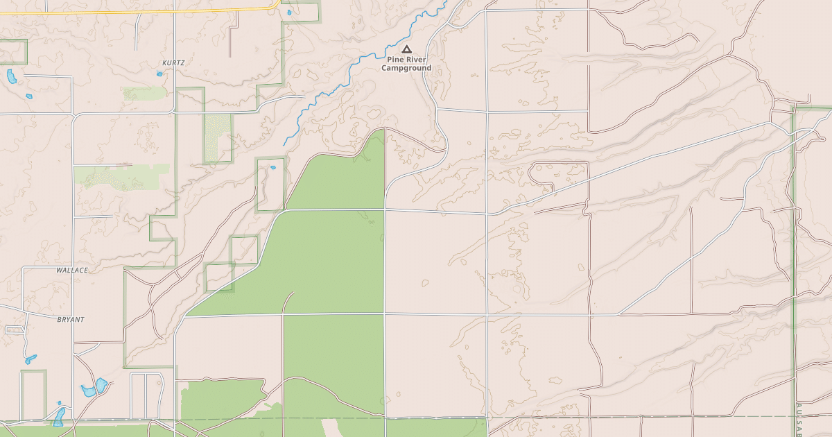 Map preview of PINE RIVER
