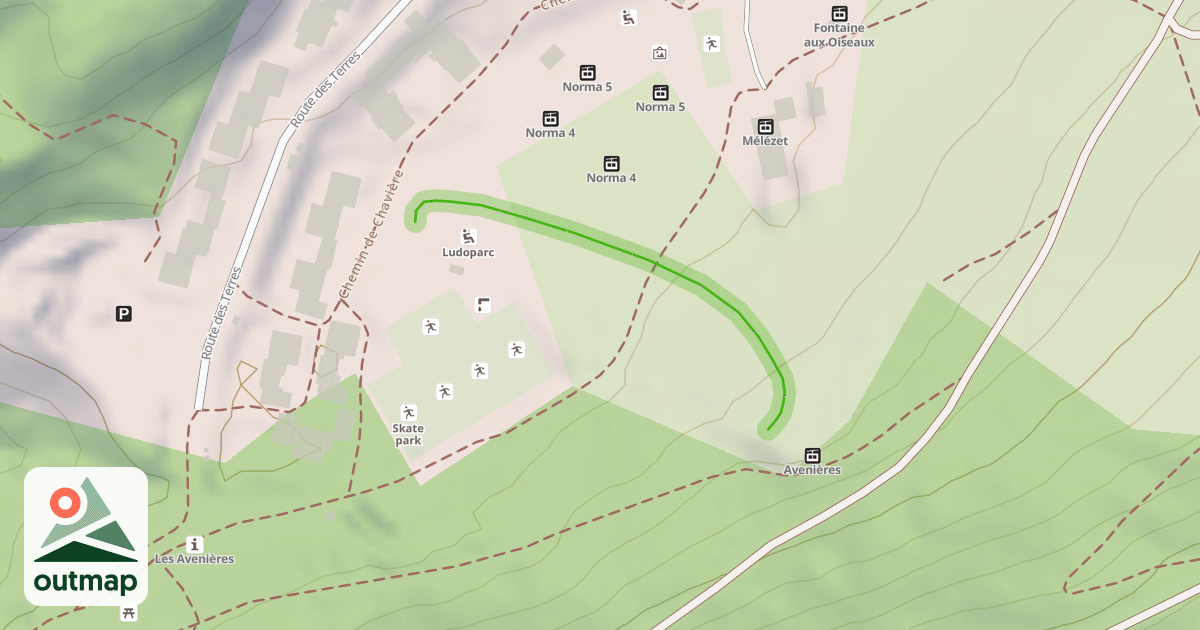 Map of Avenières