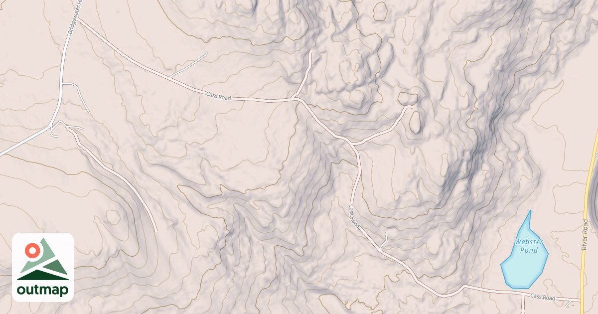 Map of Cass Rd