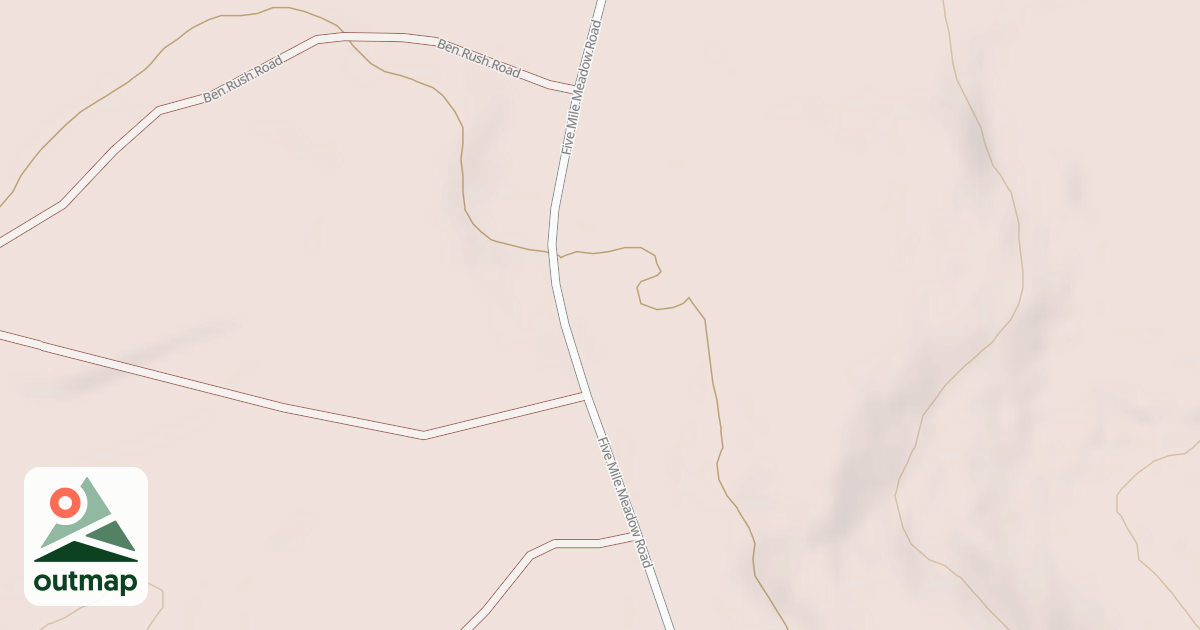 Map of Edgemere-Pecks Pond - Snowmobile Trails