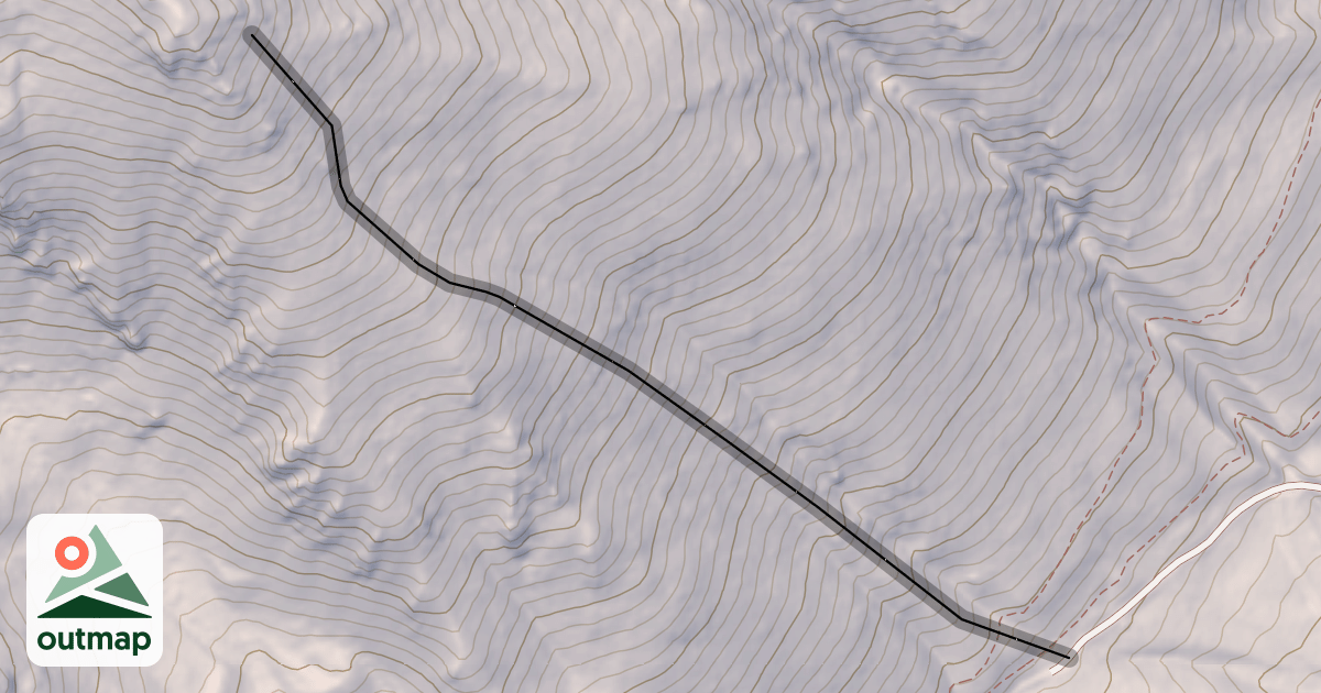 Map of Middle Hoback