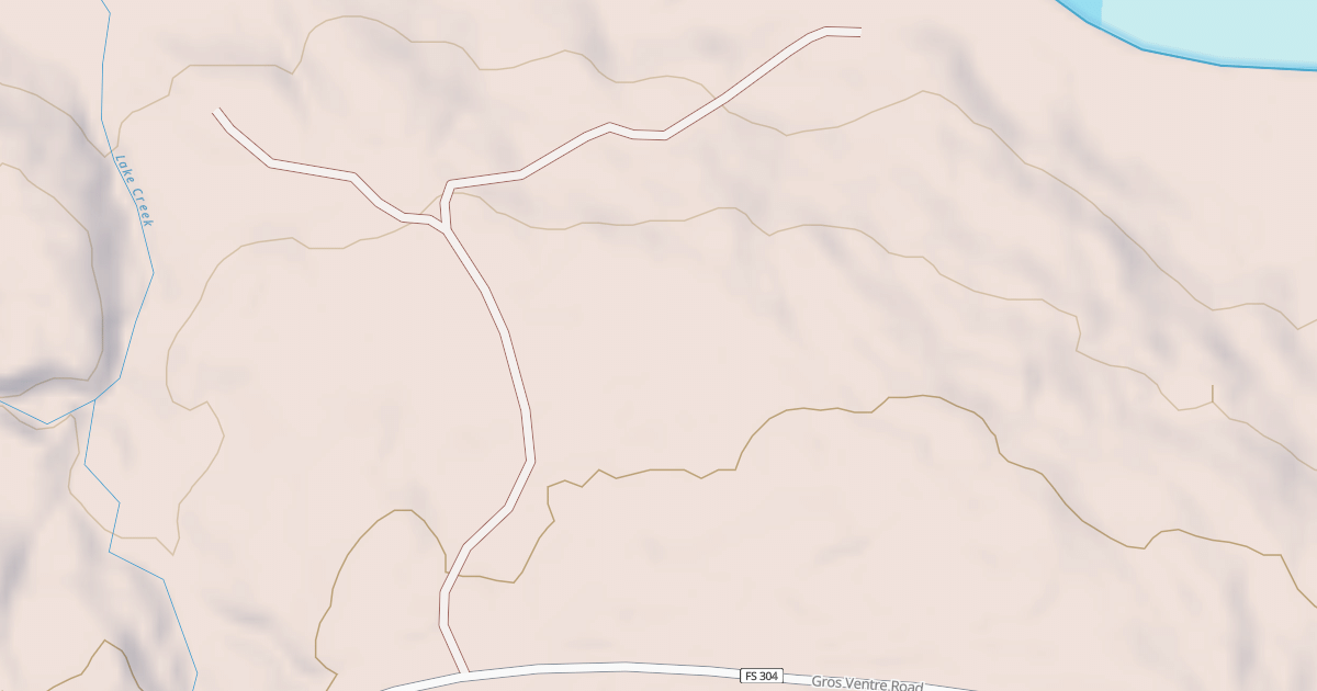 Map preview of GROS VENTRE SPUR
