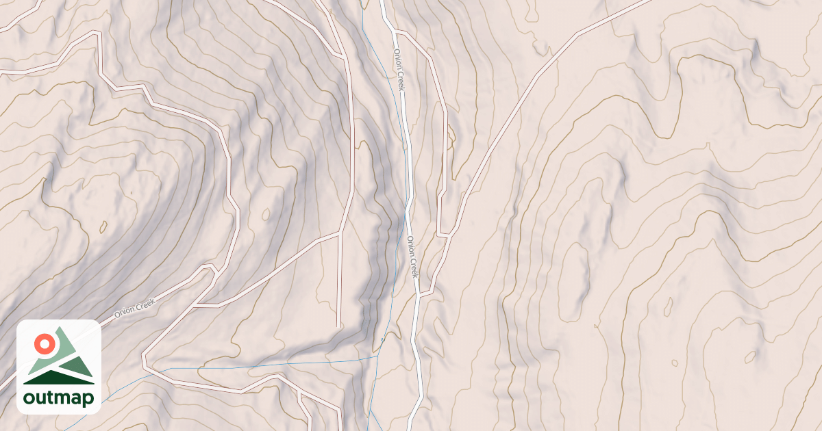 Map of LOTZE CREEK RD