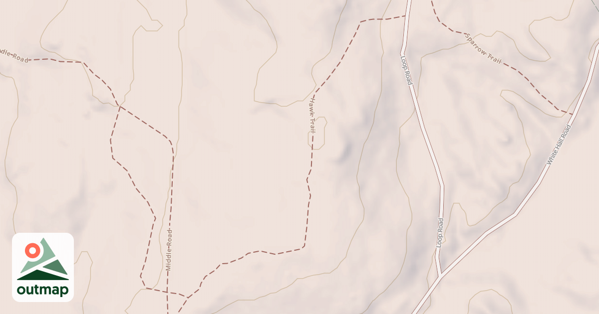 Map of Hawk Trail