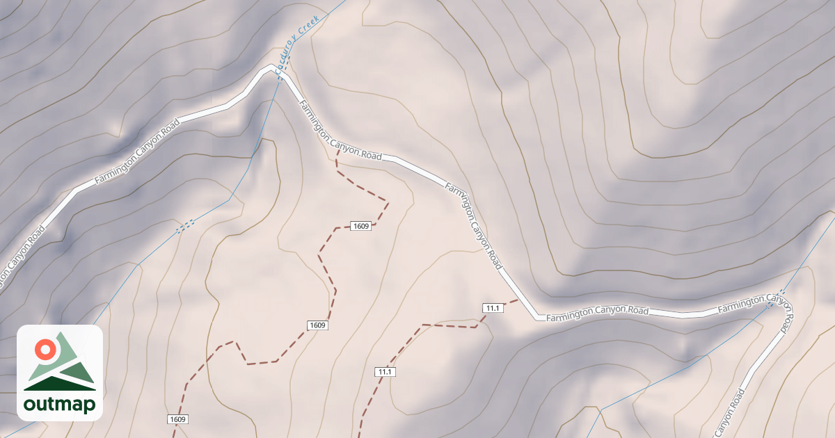 Map of Farmington Canyon Atv