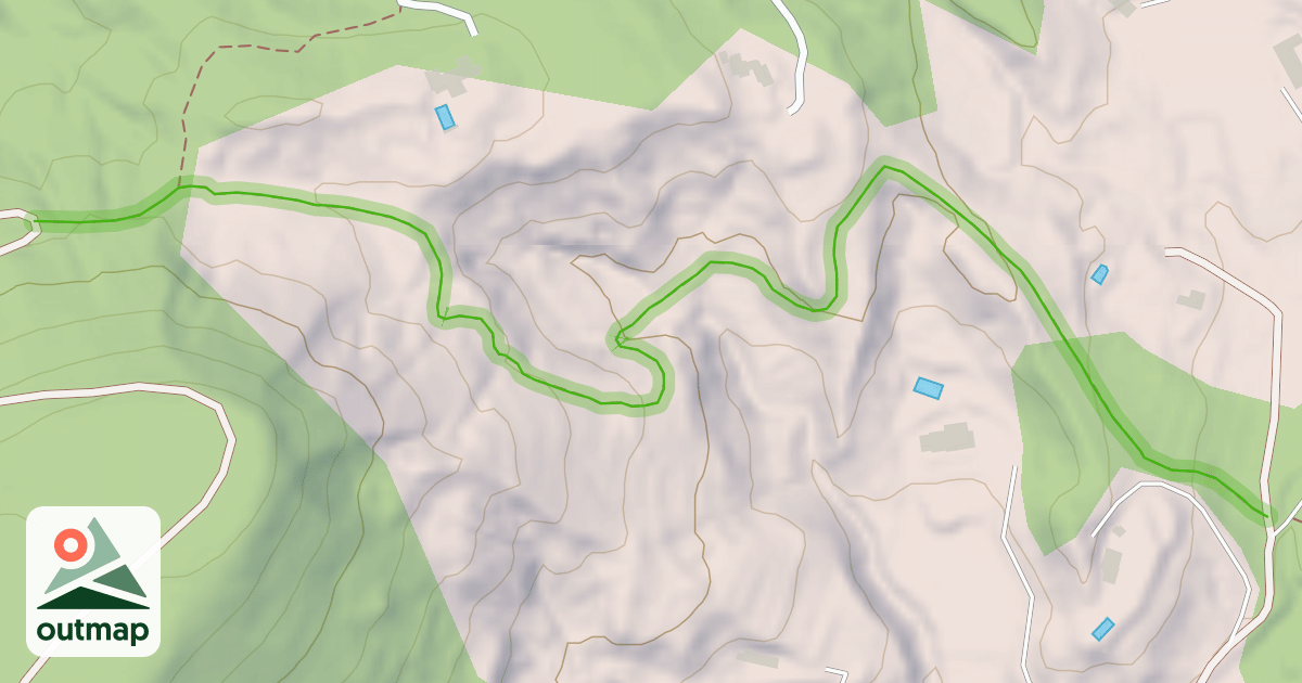 Map of Les Terres Rouges