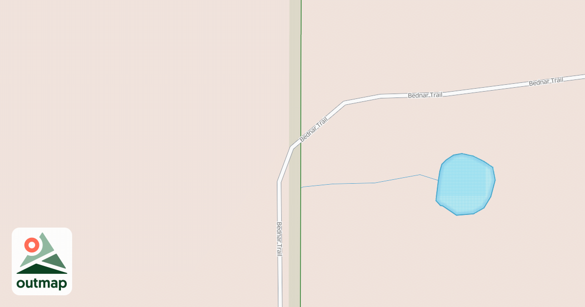 Map of Warroad/Roseau Trails