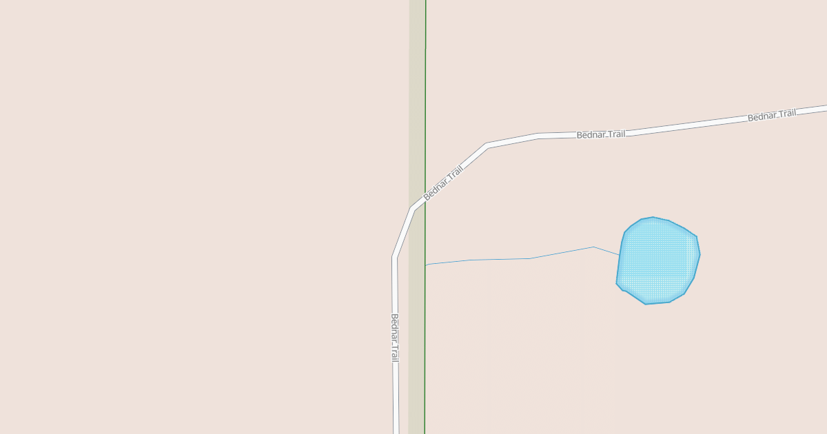 Map preview of Warroad/Roseau Trails