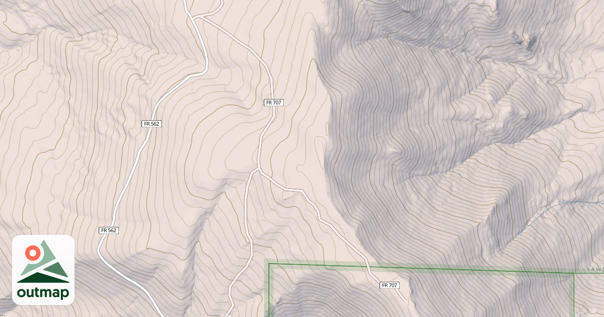 Map of GRAHAM PEAK