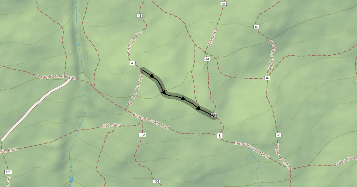 Map preview of Lower Oil Can