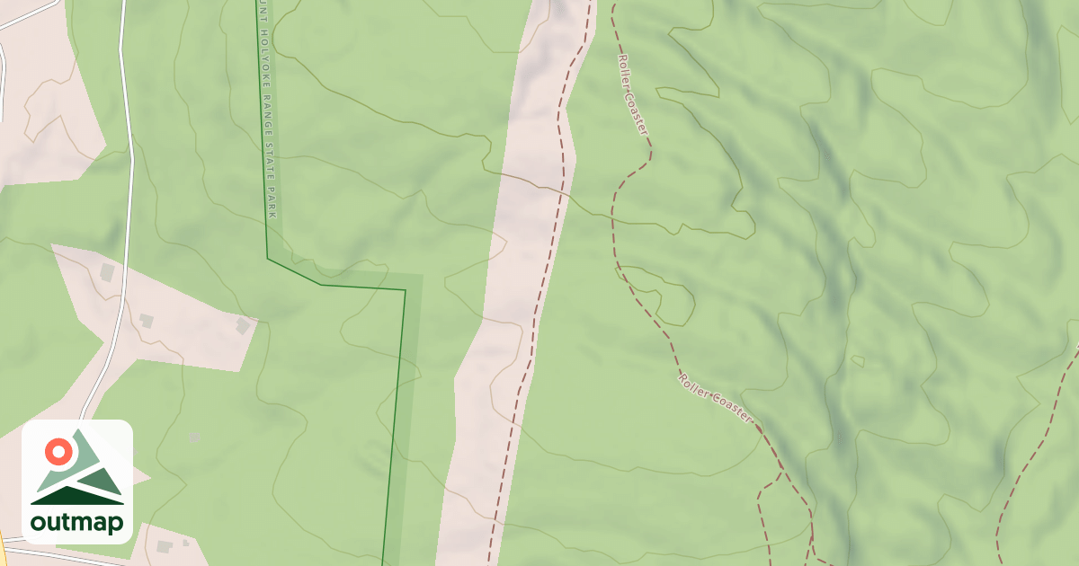 Map of Powerline Trail