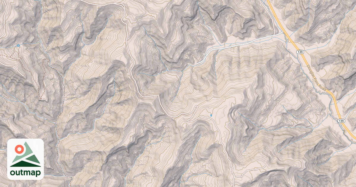 Map of BLM National GTLF Public Motorized Roads 9b840f94-e599-4ffd-bcfc-0310b09d4a66